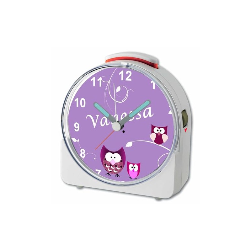CreaDesign WU-71-1007-05 Children's Analogue Alarm Clock with Sweep Movement and