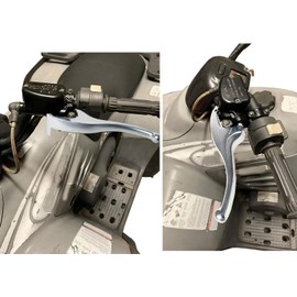 Vanlison Front Left & Rear Brake Master Cylinder Compatible with Trail Blazer 250 330 400 Trail Boss 325 330 Magnum 325 330 500 ATV PRO 500 4X4 PPS Scrambler Xpedition Xplorer OEM # 1910311 2010238