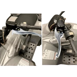 Vanlison Front Left & Rear Brake Master Cylinder Compatible with Trail Blazer 250 330 400 Trail Boss 325 330 Magnum 325 330 500 ATV PRO 500 4X4 PPS Scrambler Xpedition Xplorer OEM # 1910311 2010238