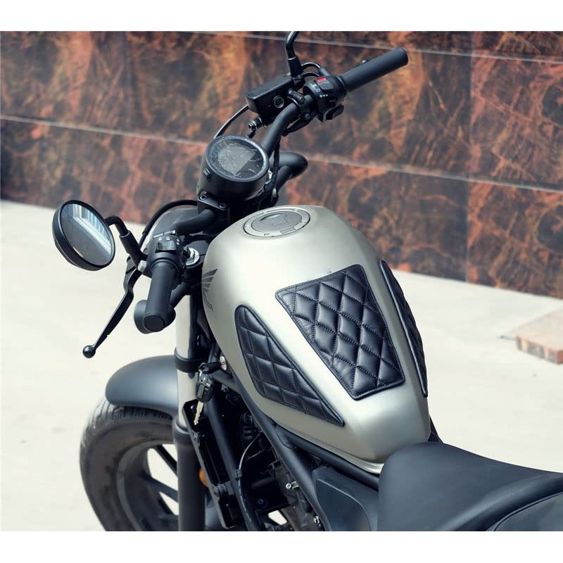 Motokano Rebel Rebel 250 500 Tank Pad (Black)
