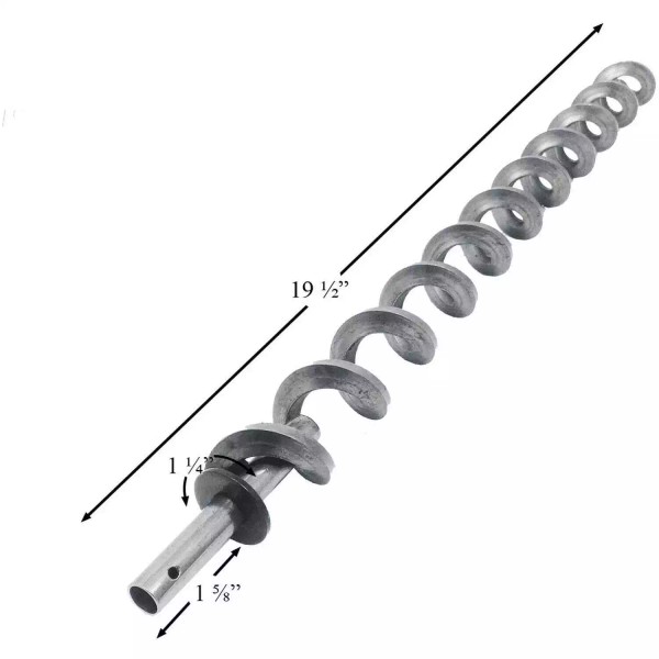 Pit Boss PB820 series grills Auger Flighting Shaft 19.5", 74070-AMP