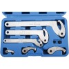 8milelake 8Pcs Adjustable Hook & Pin Spanner Wrench Tool Set