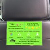 Rideshare Car Sign for Car Driver, 2-Pack Small Size for