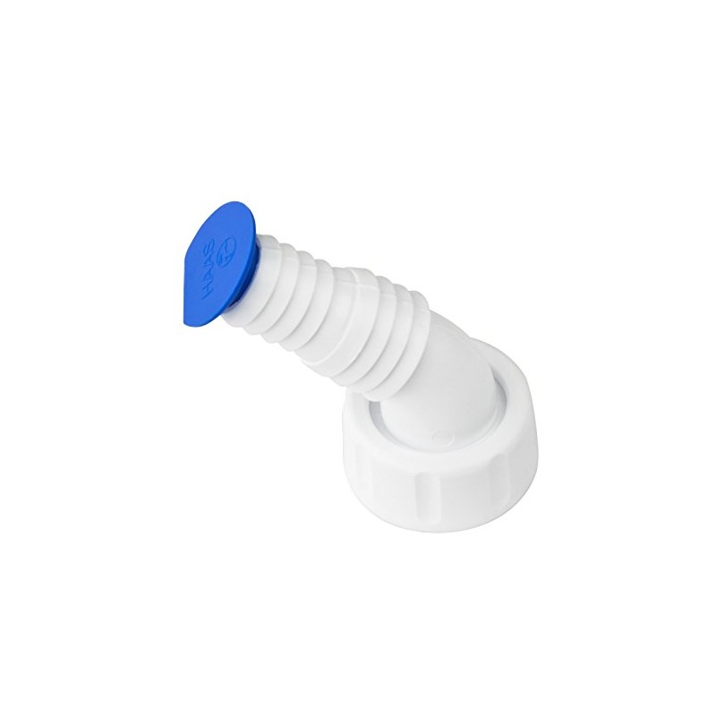 Haas 2912 Hose Connection, Articulating Connection, White
