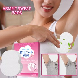 Sweat Pads Under Arms, Invisible Sweat Pads for Under Arms, Invisible Absorbent Antiperspirant Sticker Thin Dress Shield for Hand Adults Skin