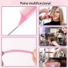 Cepillo Para Cabello Rizado Y Modelado Mujer Kit De Peines