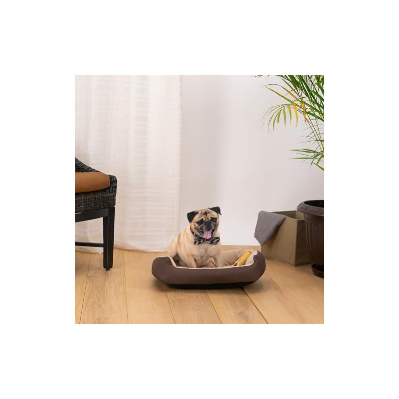 Cama para Perro, Resistente, Confortable, con Relleno Suave, Medidas y