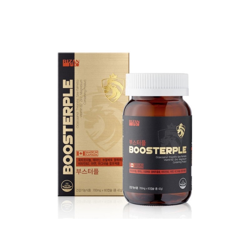 Booster Plus Saw Palmetto Octacosanol Men's Health Supplement - 60