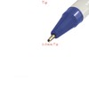 ZOFAX Stylus Ballpoint Pens, BLUE, Medium Point (1.0mm), Pack of