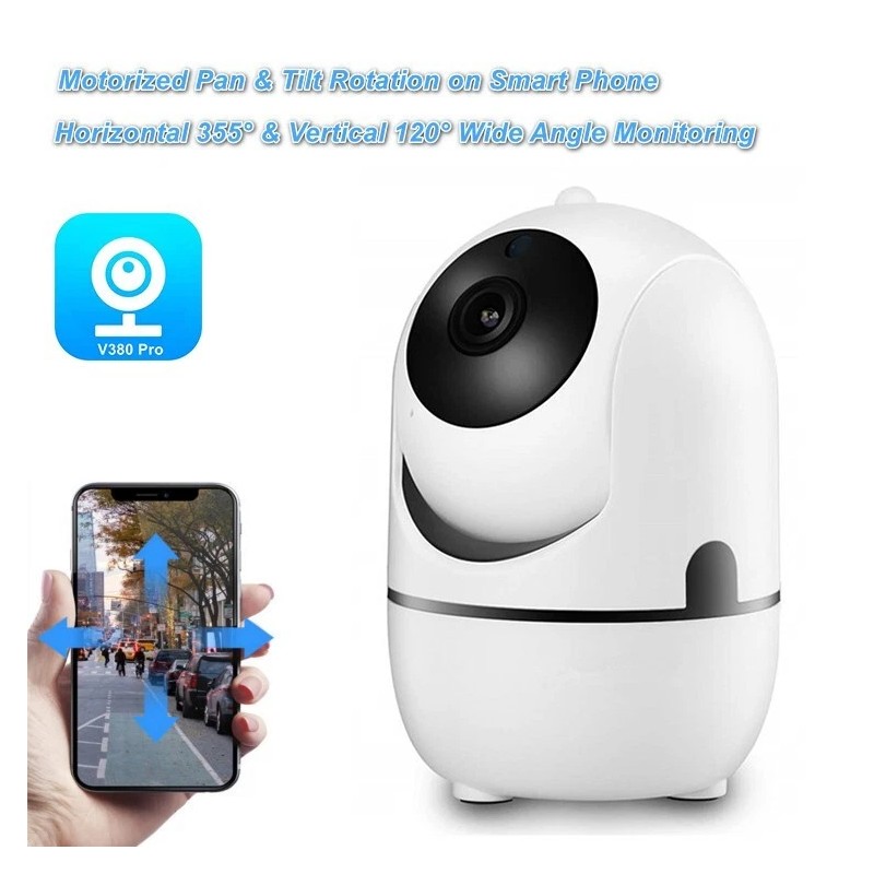 CXB 1080P Wifi V380 Pro Camera Indoor Smart Home Security