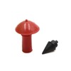 sourcing map Rubber Mushroom Shaped Tyre Puncture Patches Tyre Repair