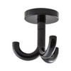 Dreifachhaken 477.90.050 90 PA D.50mm tiefschwarz drehbar zur Deckenmontage
