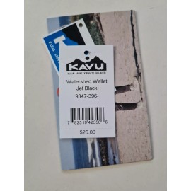 KAVU Watershed Wallet - Jet Black