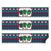 Ugly Sweater Christmas Holiday Party Waterproof Water Bottle Sticker Wrappers,