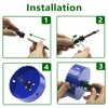 Luomorgo 150mm/5 7/8 inch Hole Saw, 1 1/4 inch Cutting