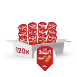 Lotus Biscoff, Cookie Butter Spread Cups, Creamy, non GMO + Vegan, 0.7 oz, Pack of 120