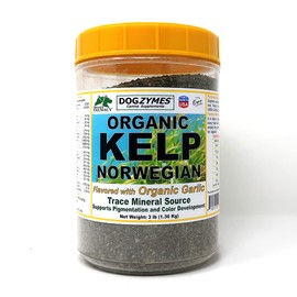Dogzymes Dogzymes Organic Norwegian Kelp Enhanced with Garlic (3 Pound)
