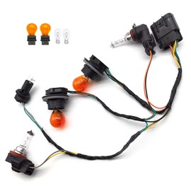15841610 Headlight Wiring Harness Compatible with GMC Sierra 1500 2007-2013 Headlight Wire Harness and GMC Sierra 2500 HD 3500 HD 2007-2014 Headlight Assembly Wiring Harness