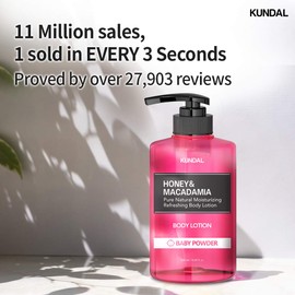 KUNDAL feuchtigkeit body lotion 500 ml (weiße moschus)