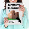 Metal Sign 15 x 20 cm - Arrow Right Tin