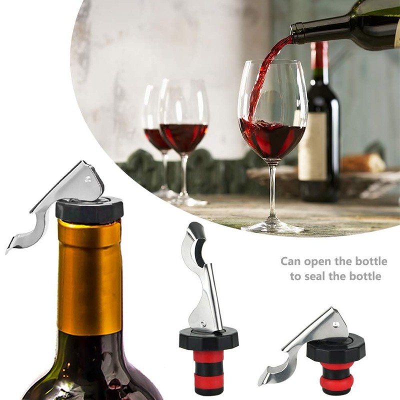 Lever-Arm Bottle Stoppers