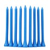GFGL Golf Tees (Blue) Durable Bamboo Tees 100Pcs 3-1/4" Friendly Biodegradable Material Reduce Friction Side Spin More Stable