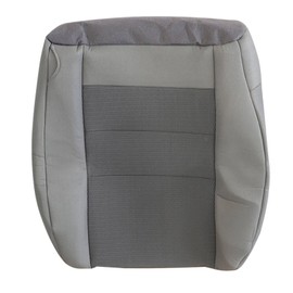 Priprilod Gray Cloth Driver Side Bottom Replacement Seat Cover Compatible with Ford F250 F350 F450 F550 2003 2004 2005 2006 2007