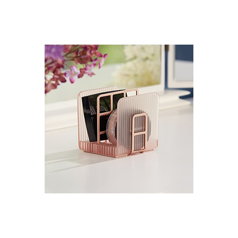 Polder Glamour Grids Cosmetic Storage Solution (Rose Gold) (Powders &