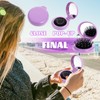 10pcs Folding Hair Brush Mirror Compact Travel Comb Portable Pocket