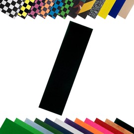 TURBO 9 x 33 Inch Skateboard Grip Tape Sheet Black