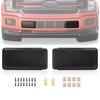 2Pcs F150 Front Bumper Guards Pads Cover Insert Cap Compatible