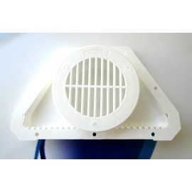 TecNiq USA Air Vents New WHITE TECNIQ USA RV Camper Side Vent Truck Cargo Work Trailer