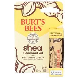 BURTS BEES Shea & Coconut Oil Lip Balm, 0.34 OZ