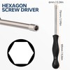 ZAMDOE 59108902307 Hexagon Screwdriver 4mm Carburetor Adjustment Tool for 2