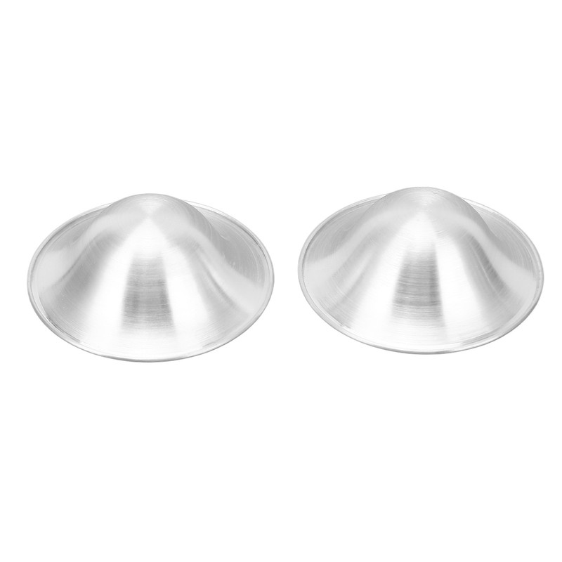 Silver Nursing Cups for Nursing Newborn Breastfeeding Essentials Skin Soothing