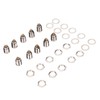 10 Set 6 Pin XLR Male Socket Base Stable Exquisite