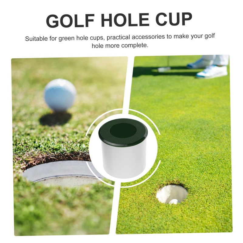 KICHOUSE Golf Putting Cup Durable Golf Hole Cup for Indoor