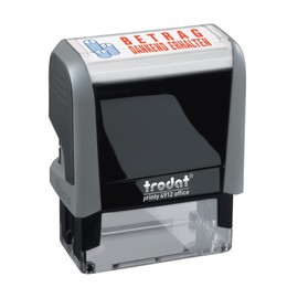 Trodat Office Printy 4912 Self-Inking German Language Text Stamp