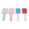 4pcs Hair Detangling Brush Hollow Out Curved Vented Hair Styling