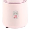 Juicer Machine Portable 500ml Mini Pink Juice Extractor 6 Leaf