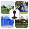 Pole End Lock, Camping Lightning Protection Cap, Set of 4,