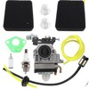 BXTech Carburetor Tune Up Kits Compatible with 4 Stroke Gas