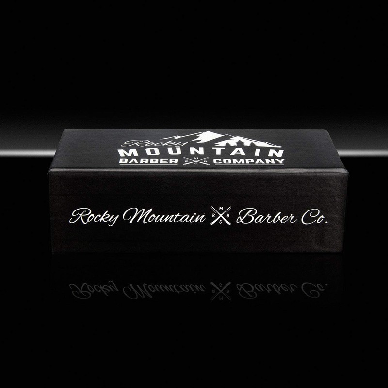 Rocky Mountain Barber Company Boar Hair Beard Brush for Men