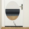Door Draft Stopper with Brush,Silicone Under Door Draft Stopper Reduce