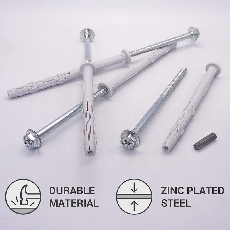SKIR'CO (Pack of 4 pcs) Universal Frame Anchor 10 x