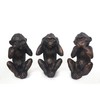 See Hear Speak No Evil Monkeys Three Wise Ape Figurine