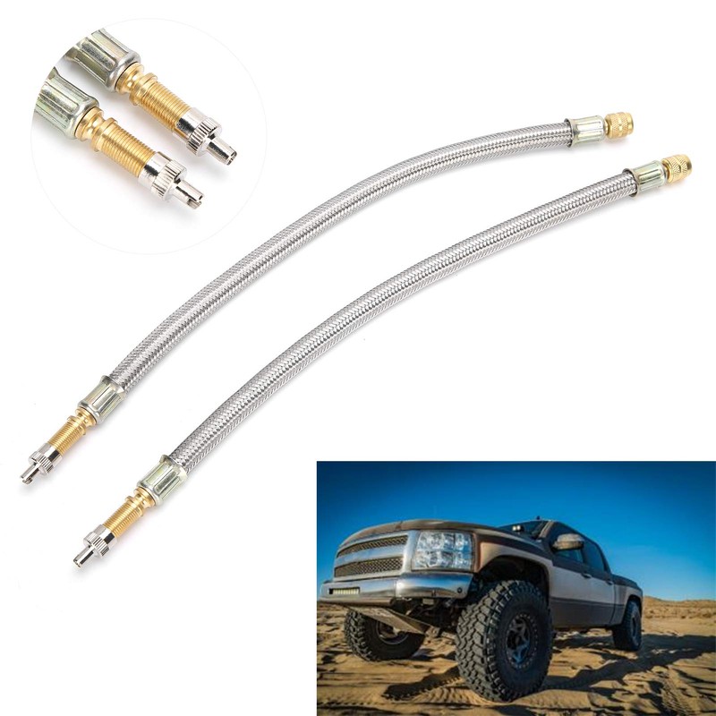 Valve Extension Valve Ex 2pcs Tire Valve Stem Extension 300mm/11.8in