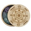 FINGERINSPIRE Moon Phase Divination Box 110x48mm Wooden Divination Boxes with