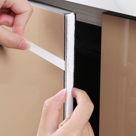 Brush Weather Stripping,33Feet,Door Brush Seal Strip,Door Soundproofing Strip,Window Noise Blocker,Self Adhesive Draft Blocker,Dust Stopper Winter,White