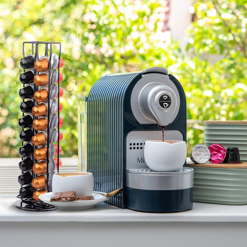 Coffee Pod Holder for Nespresso Pods, 40 Capsule Capacity, 360°